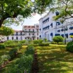 View of Casco Viejo in Panama City, Panama