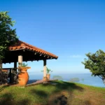 Sunny view from Los Islote in Panama